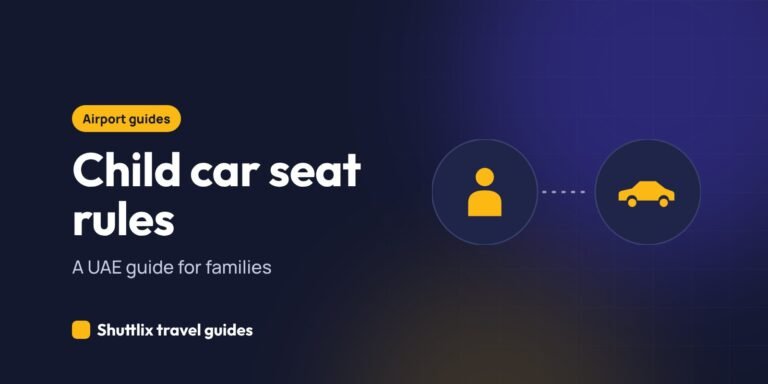 Child car seat rules in the UAE: a guide for families
